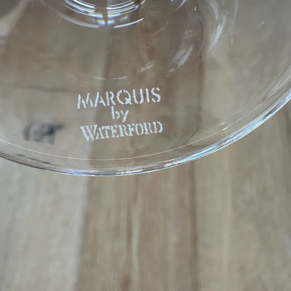 Marquis by Waterford set of 6 tulip rosé/ Prosecco/ champagne glasses